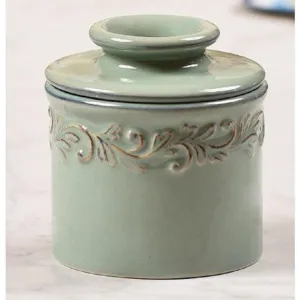 Butter Bell Crock Antique Sea Spray