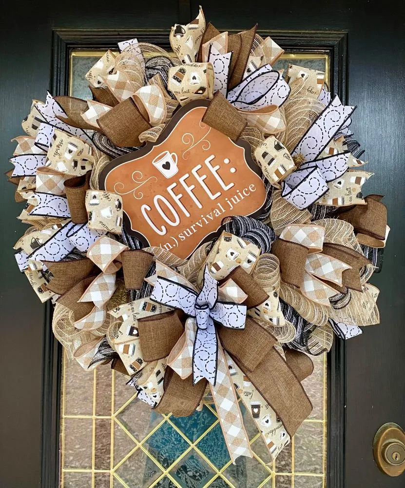 Coffee Wreath Kit
