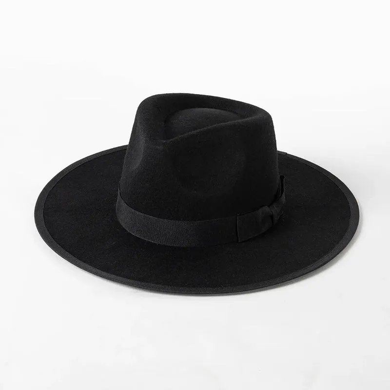 Fedora Sun Hat With Premium Wool