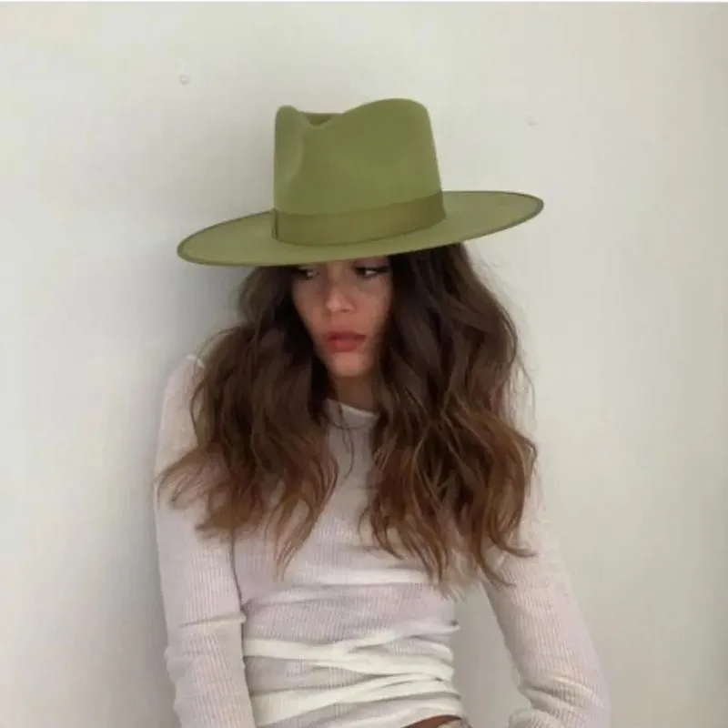 Fedora Sun Hat With Premium Wool