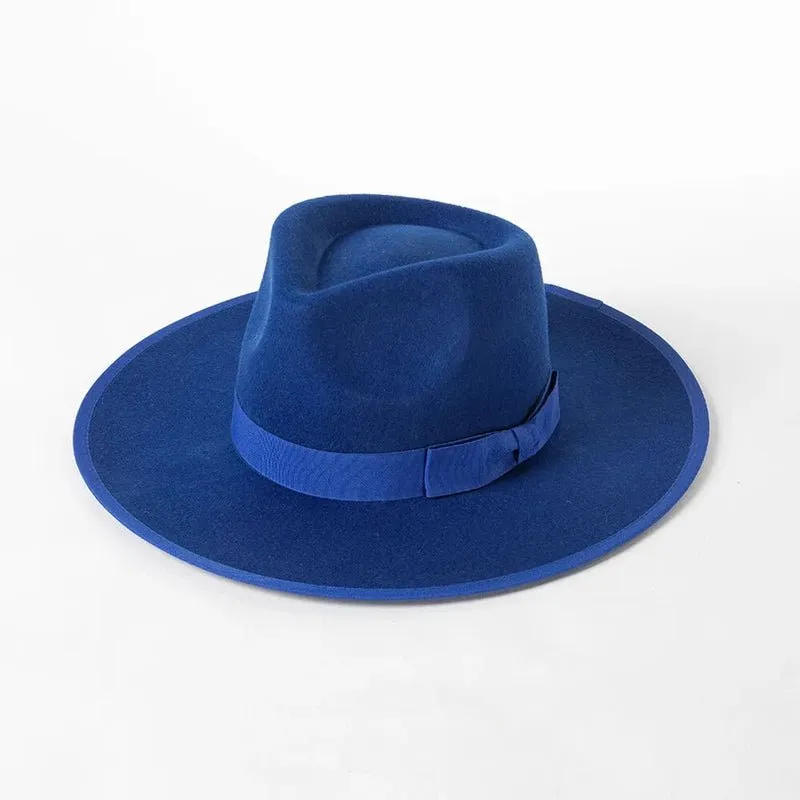 Fedora Sun Hat With Premium Wool