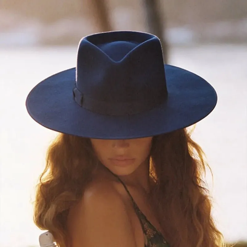 Fedora Sun Hat With Premium Wool