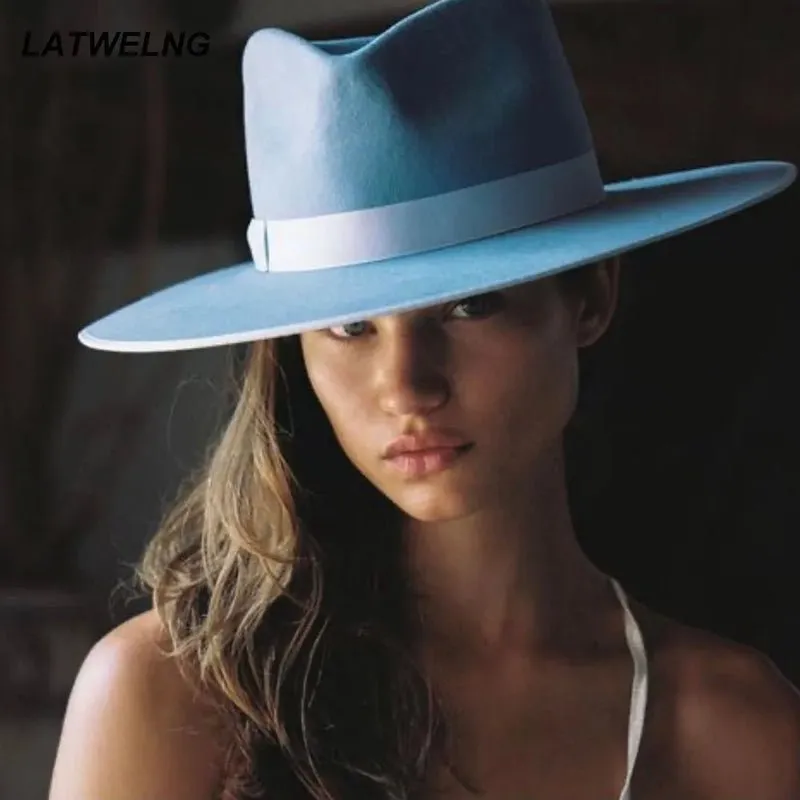 Fedora Sun Hat With Premium Wool