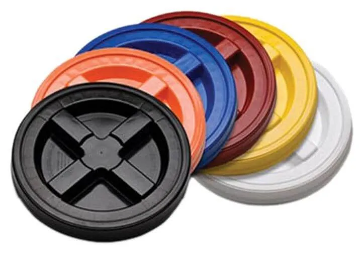 Gamma Seal Lid White Screw-on Bucket & Pail Lid