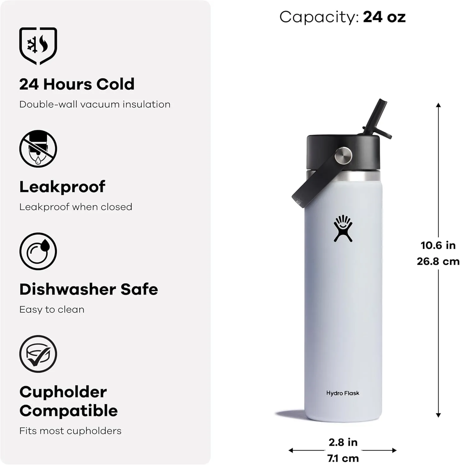 Hydro Flask Flex Straw Cap Agave