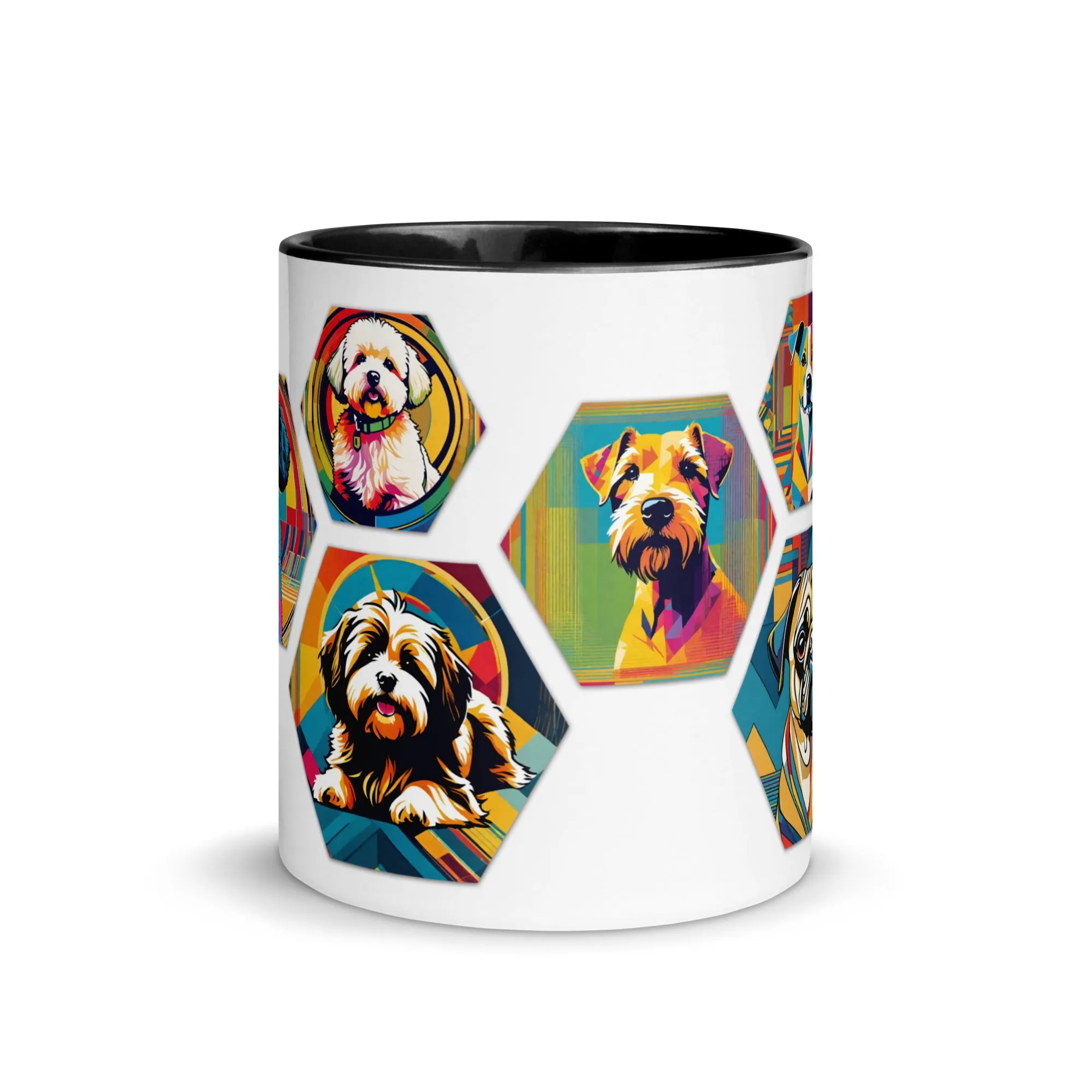 Mug with Color Inside - Little Pups