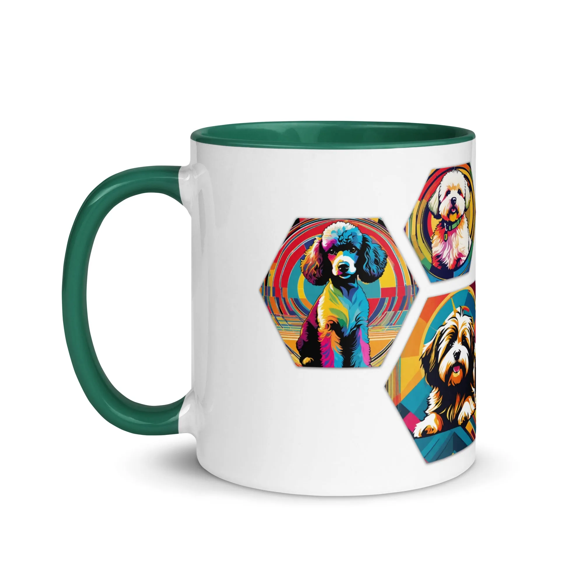 Mug with Color Inside - Little Pups