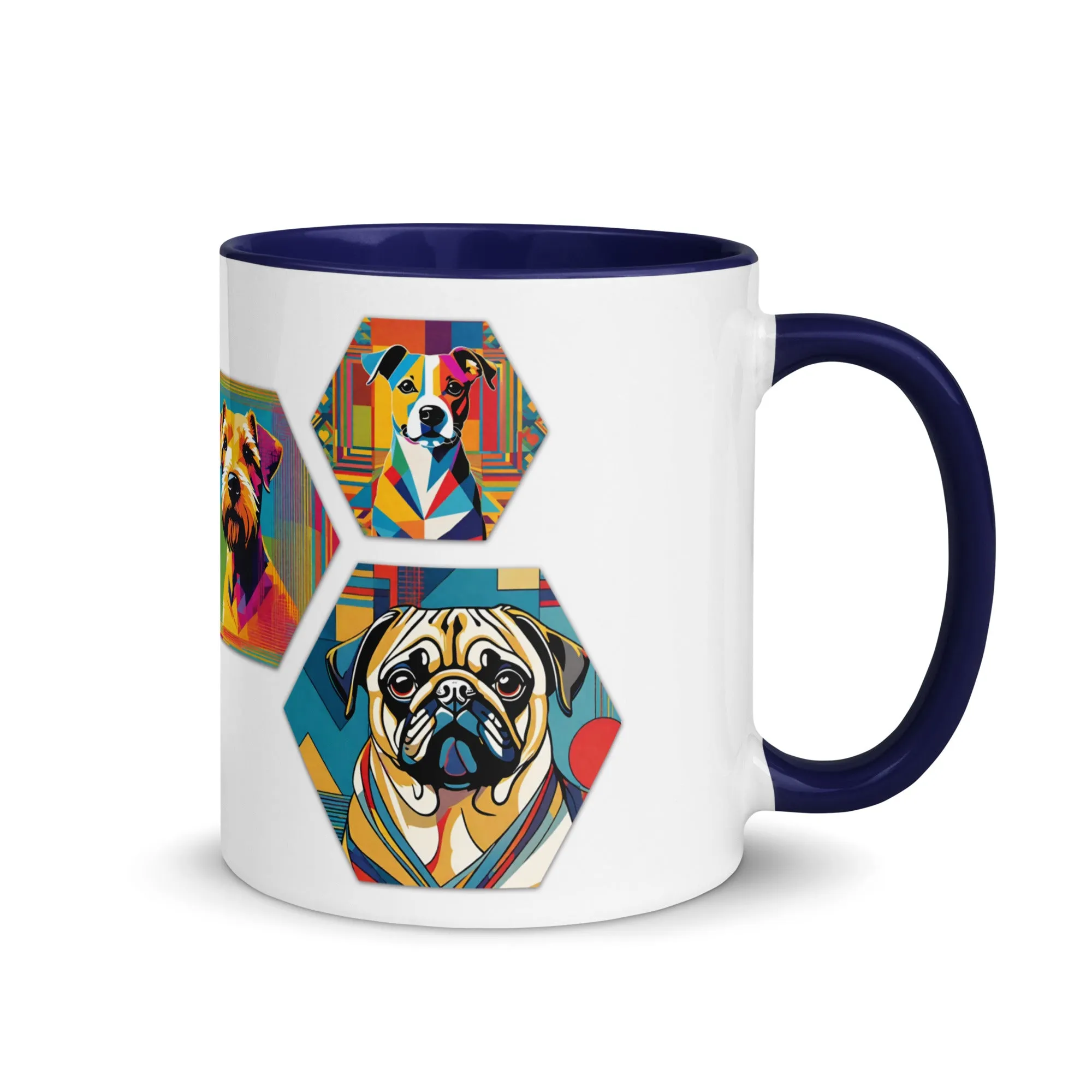Mug with Color Inside - Little Pups