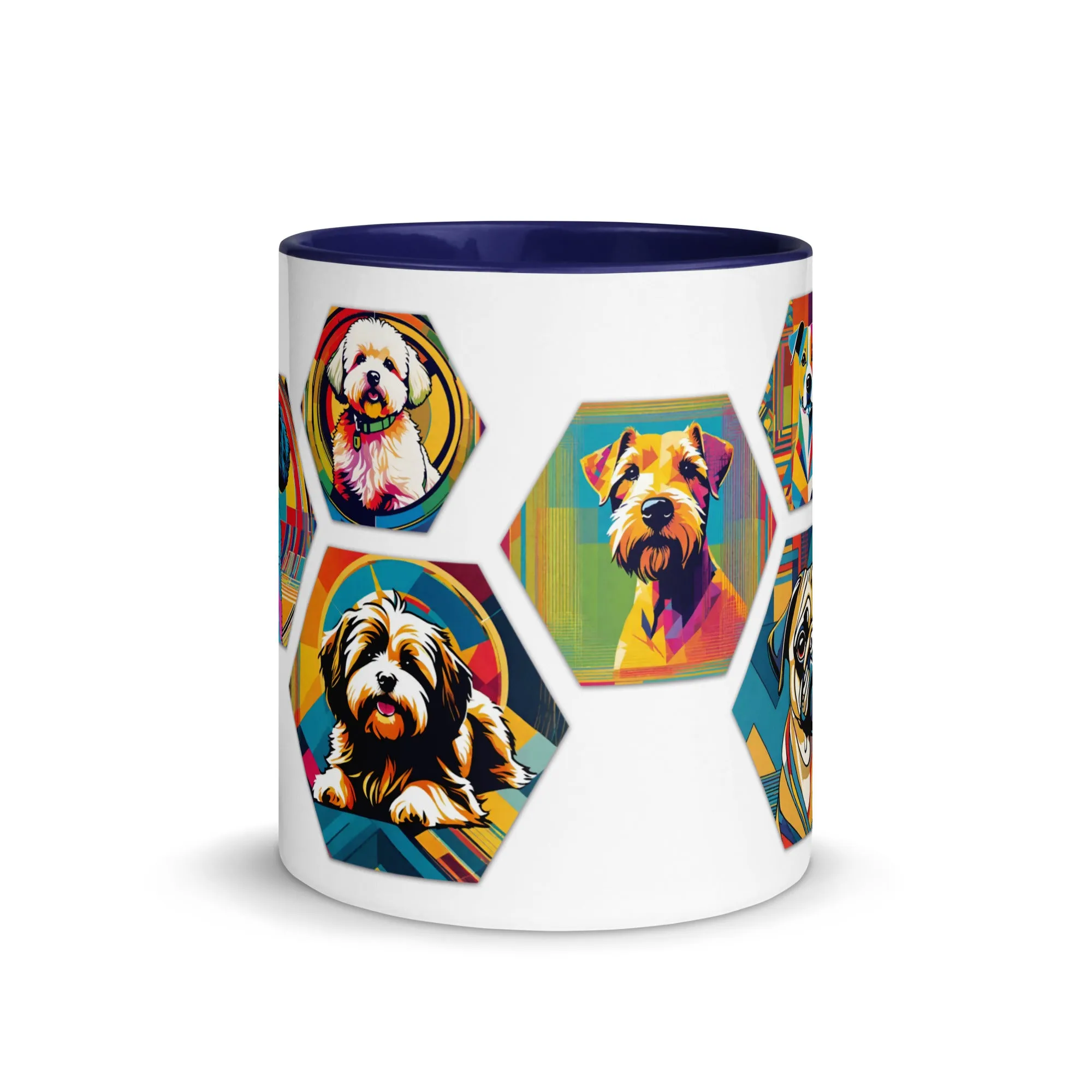 Mug with Color Inside - Little Pups