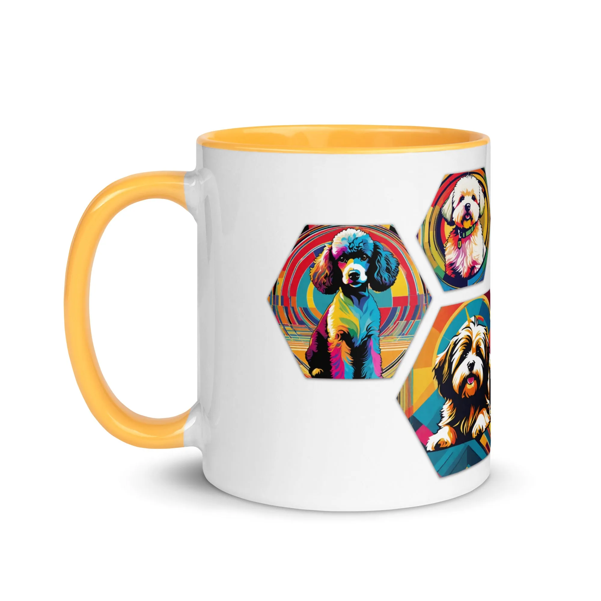 Mug with Color Inside - Little Pups