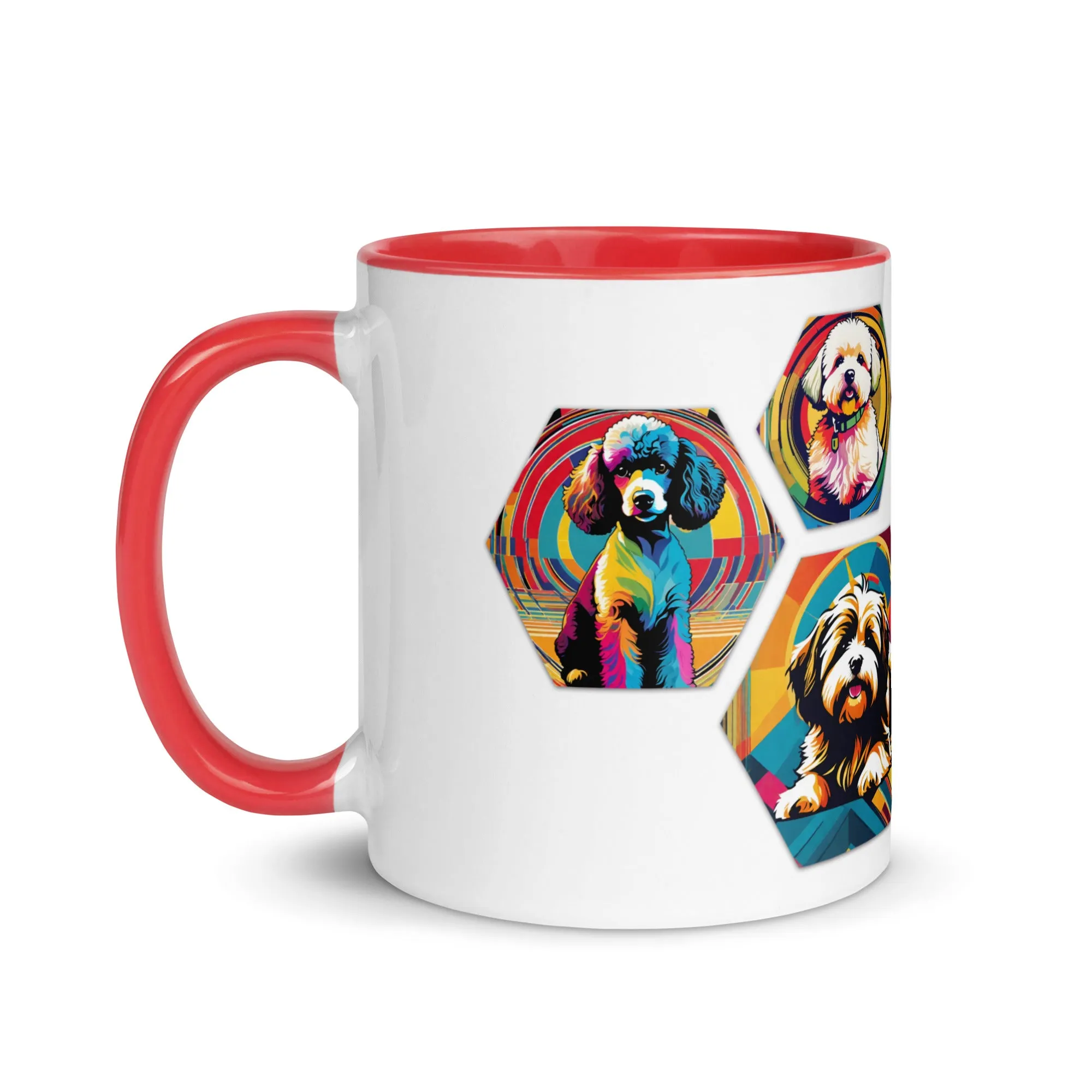 Mug with Color Inside - Little Pups