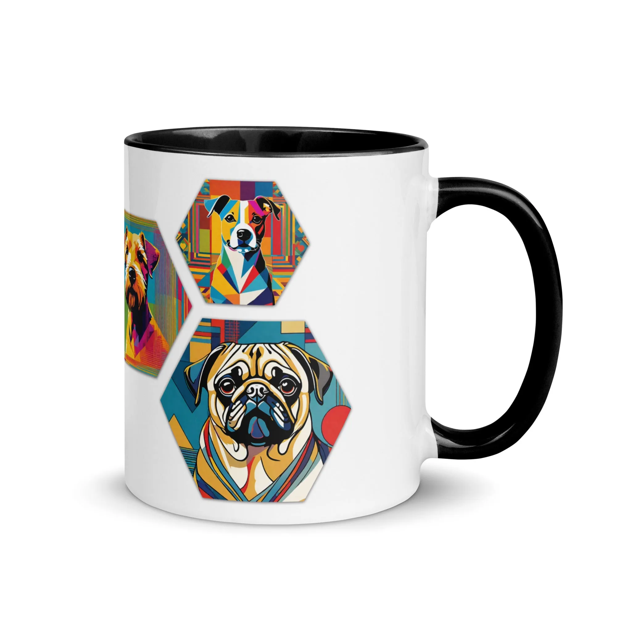 Mug with Color Inside - Little Pups