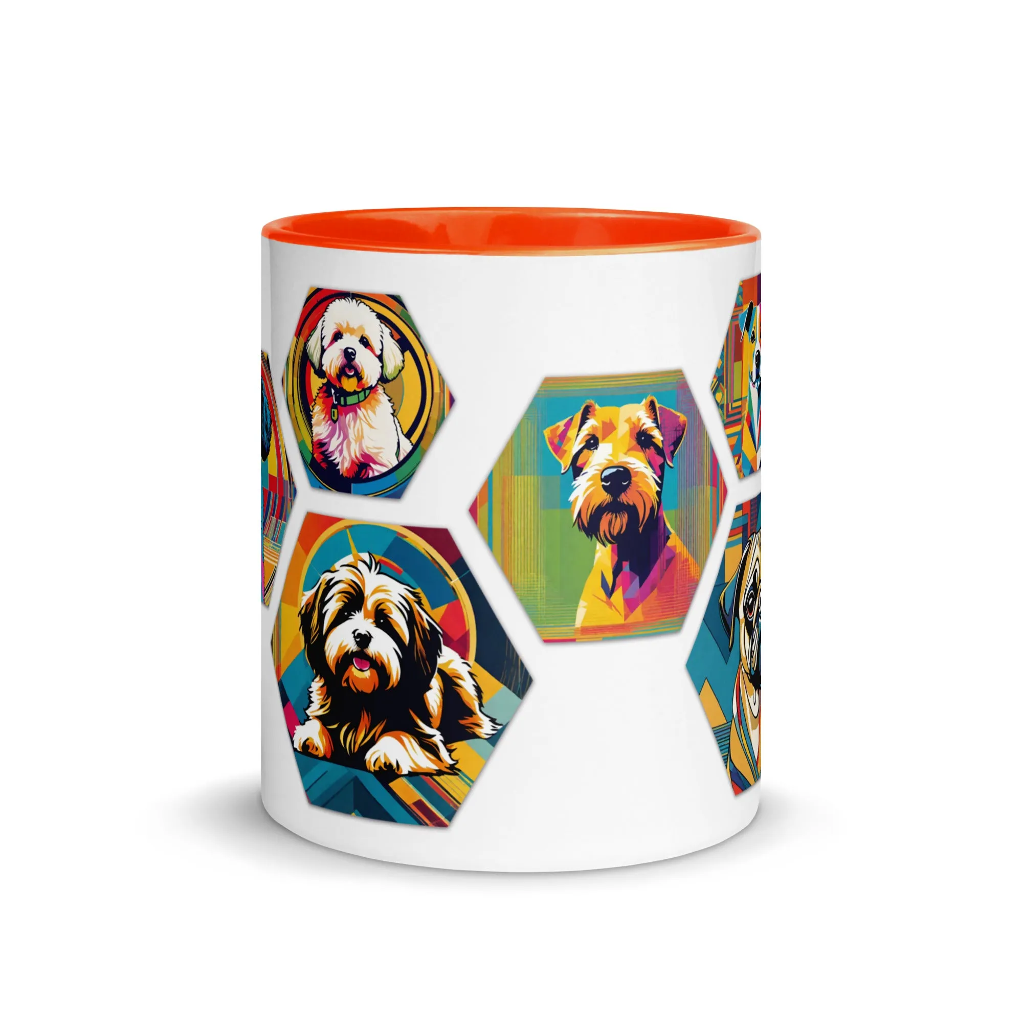 Mug with Color Inside - Little Pups