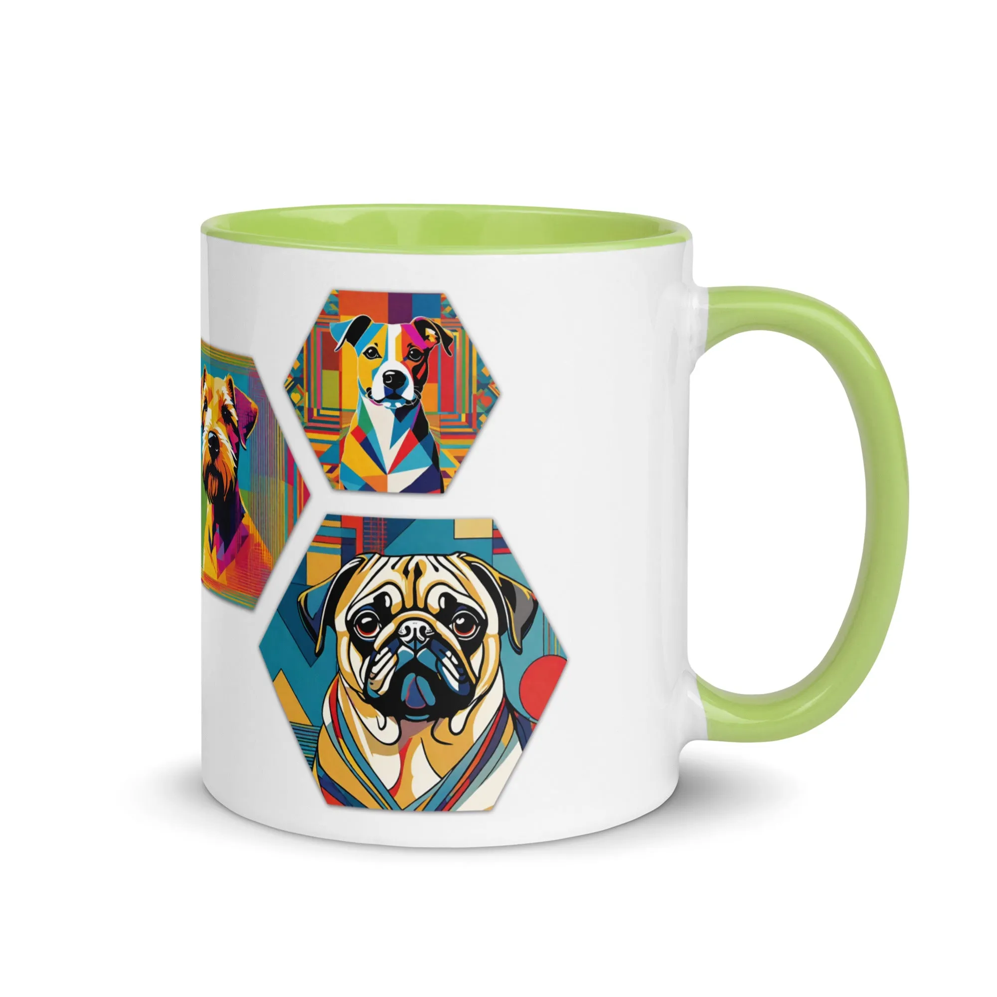 Mug with Color Inside - Little Pups