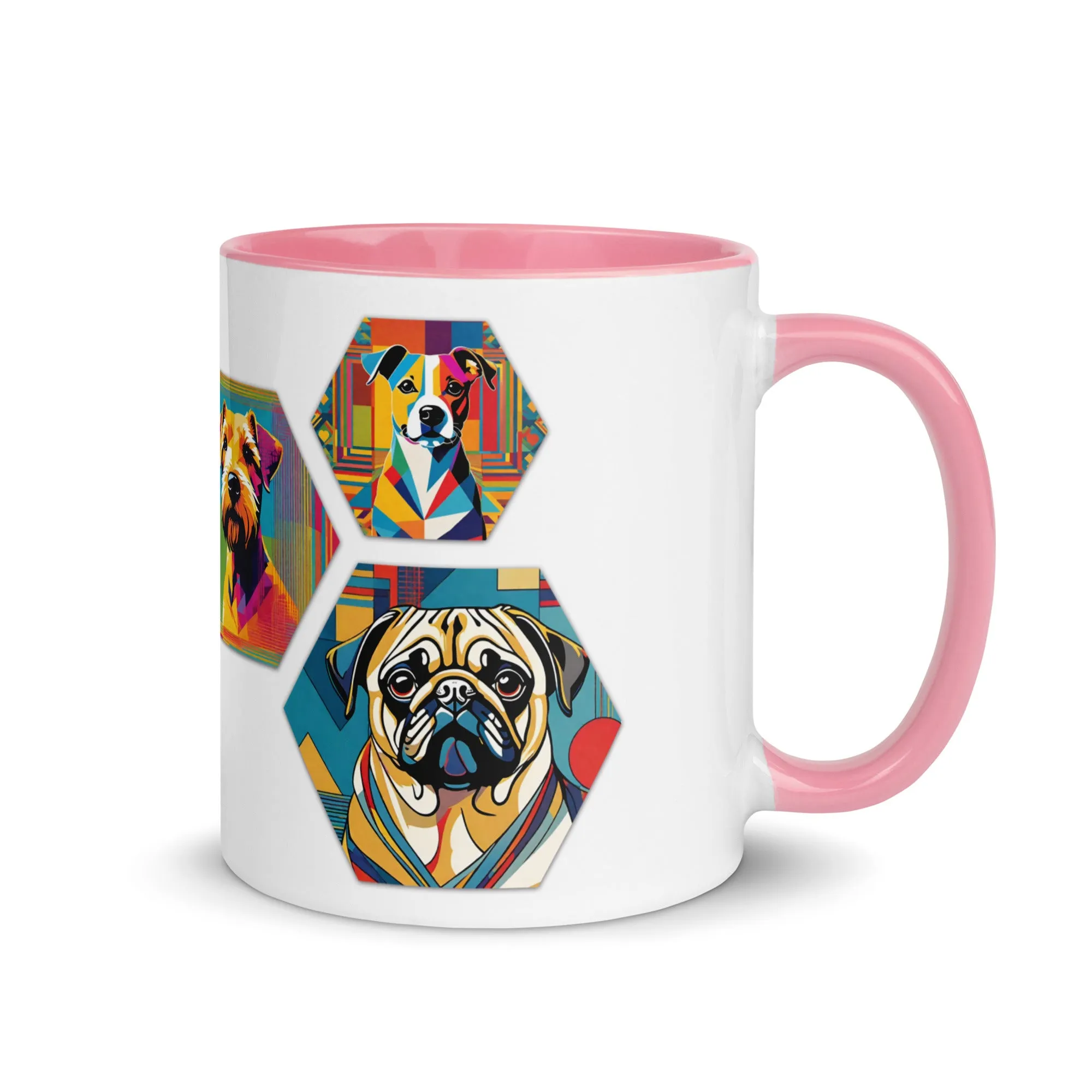 Mug with Color Inside - Little Pups