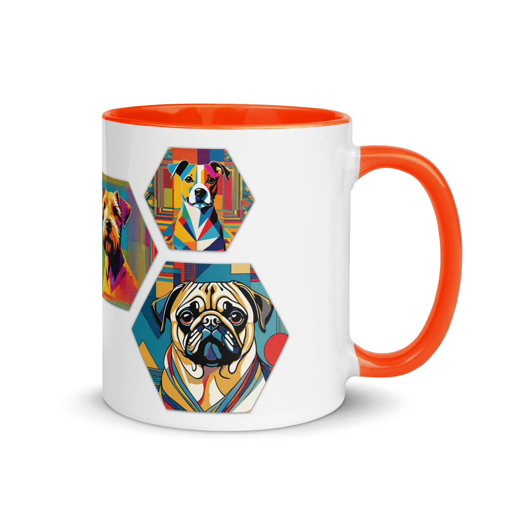 Mug with Color Inside - Little Pups