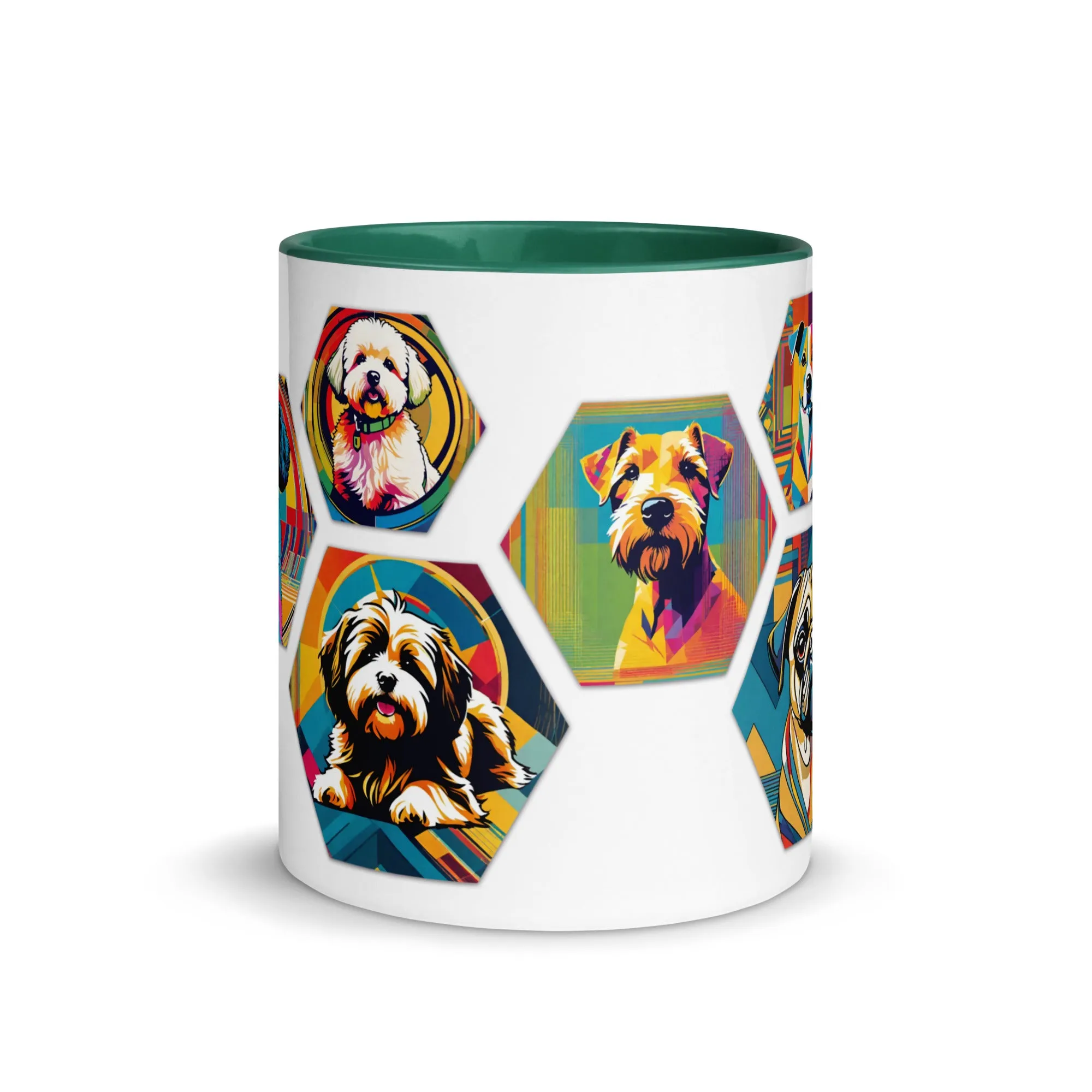 Mug with Color Inside - Little Pups