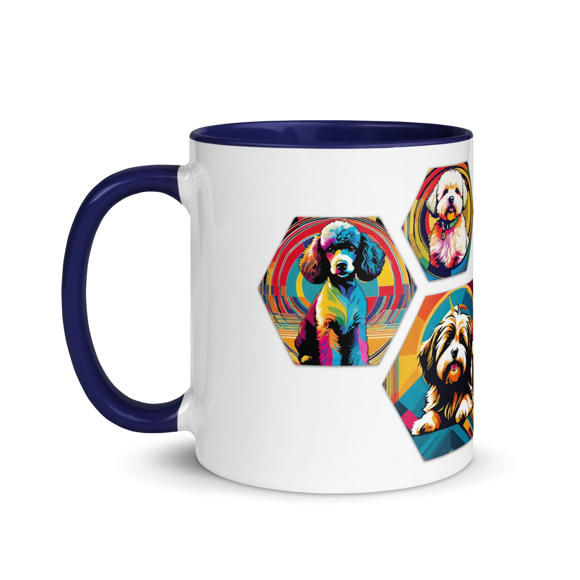 Mug with Color Inside - Little Pups
