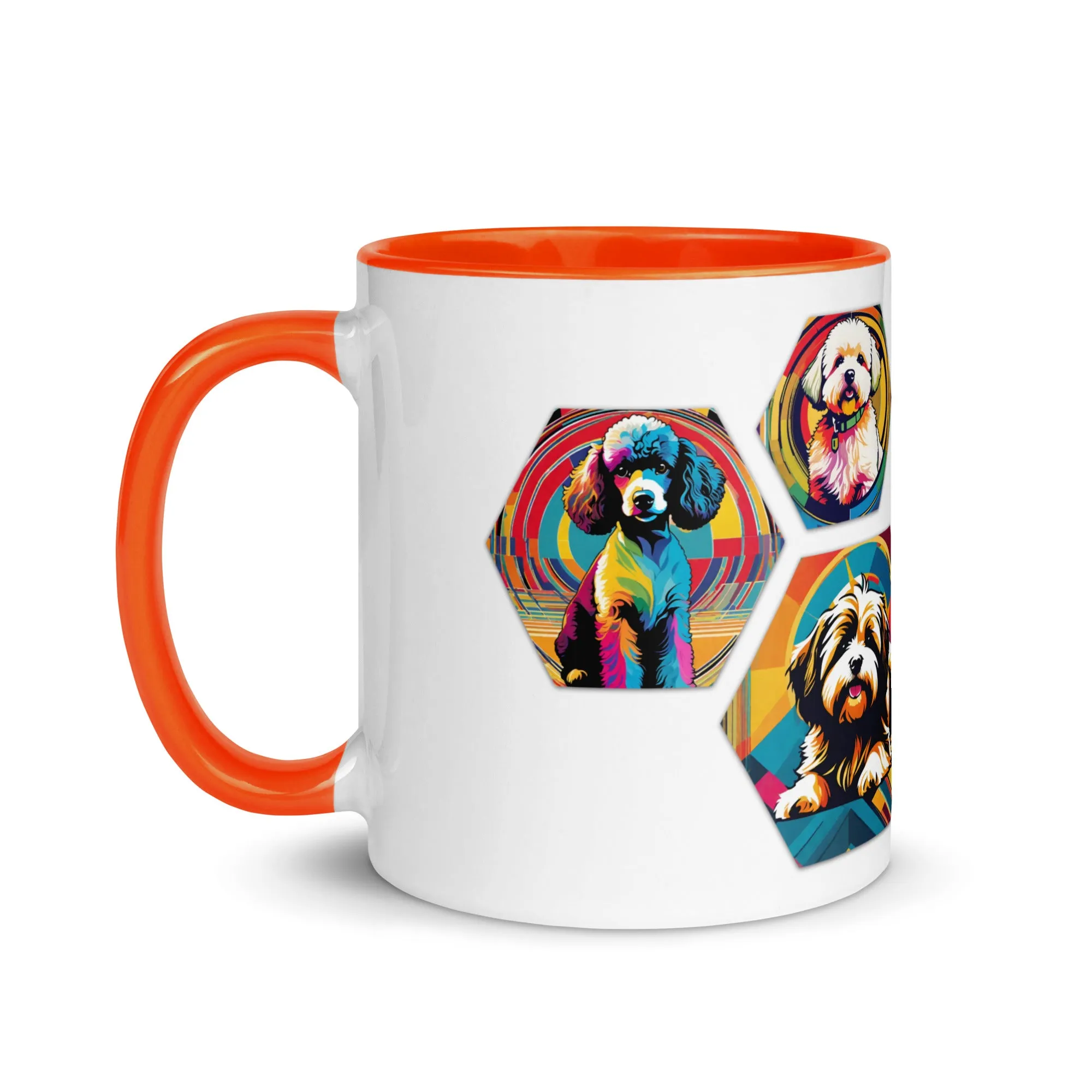 Mug with Color Inside - Little Pups