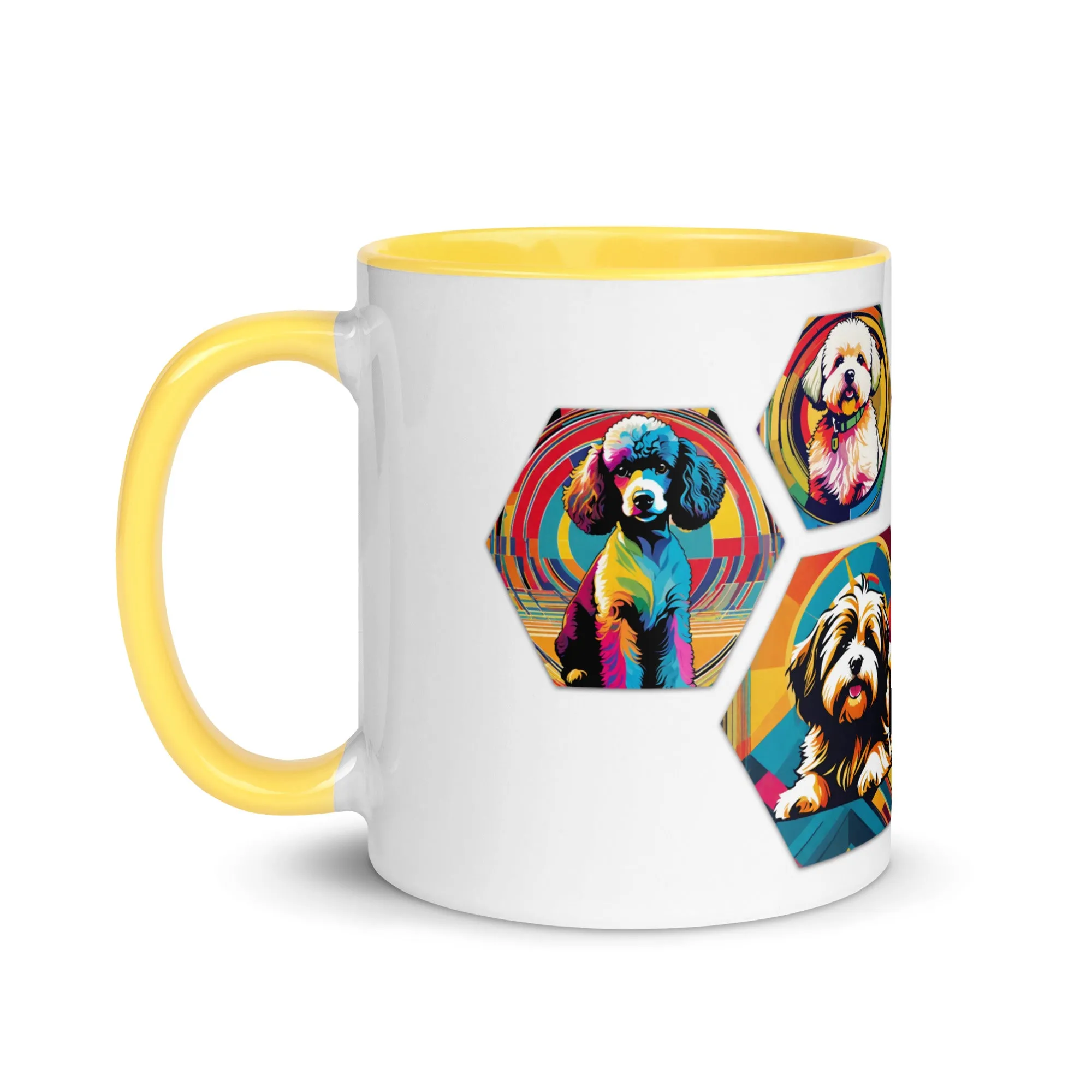Mug with Color Inside - Little Pups