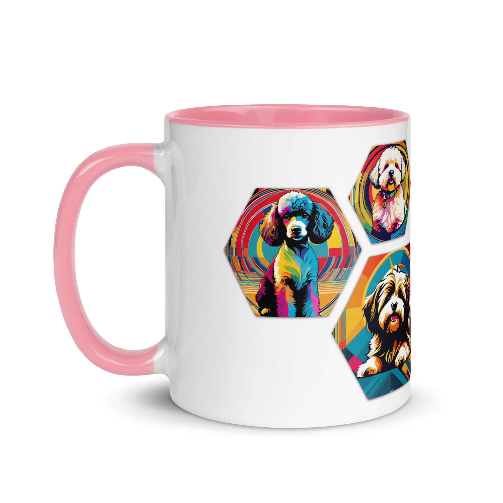 Mug with Color Inside - Little Pups