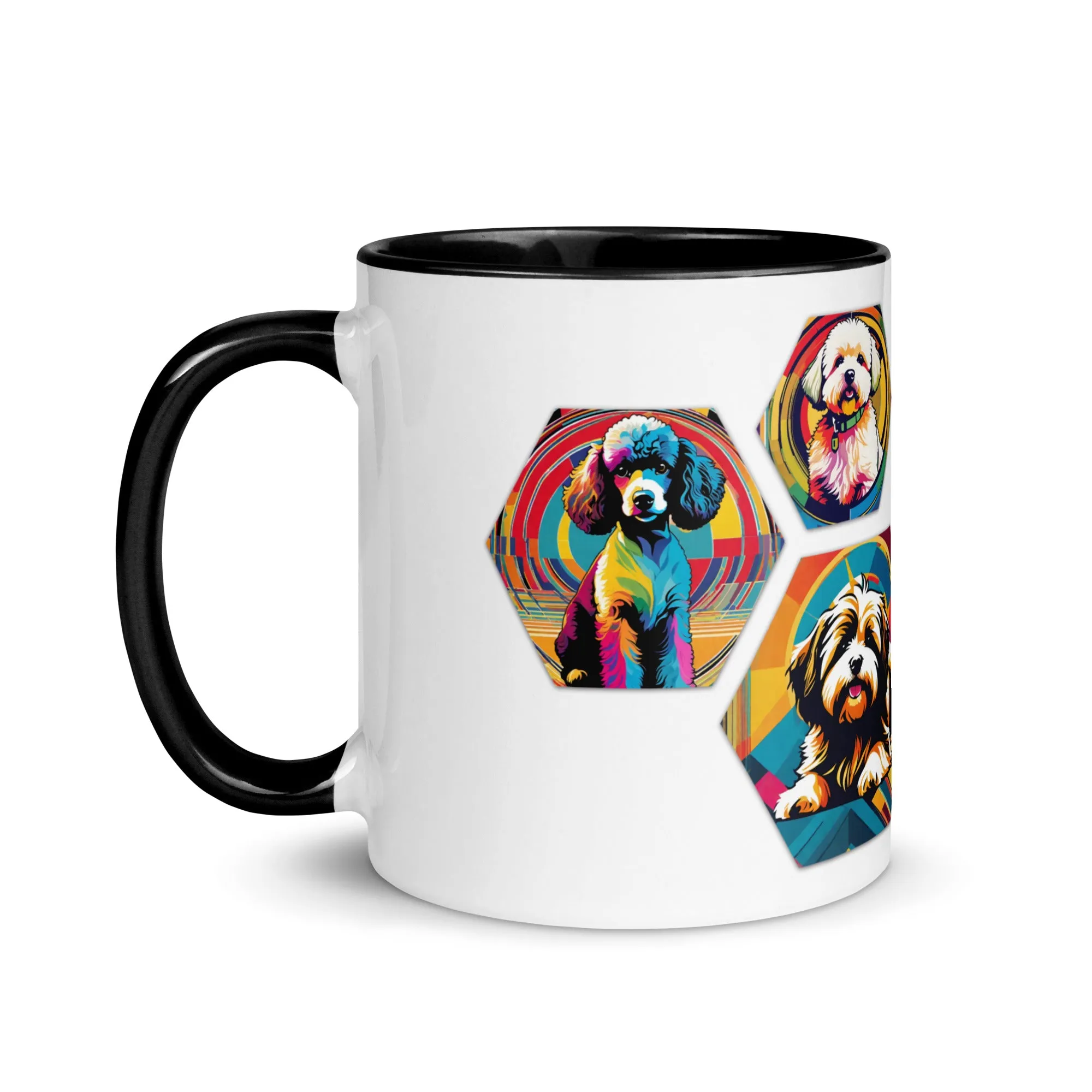 Mug with Color Inside - Little Pups