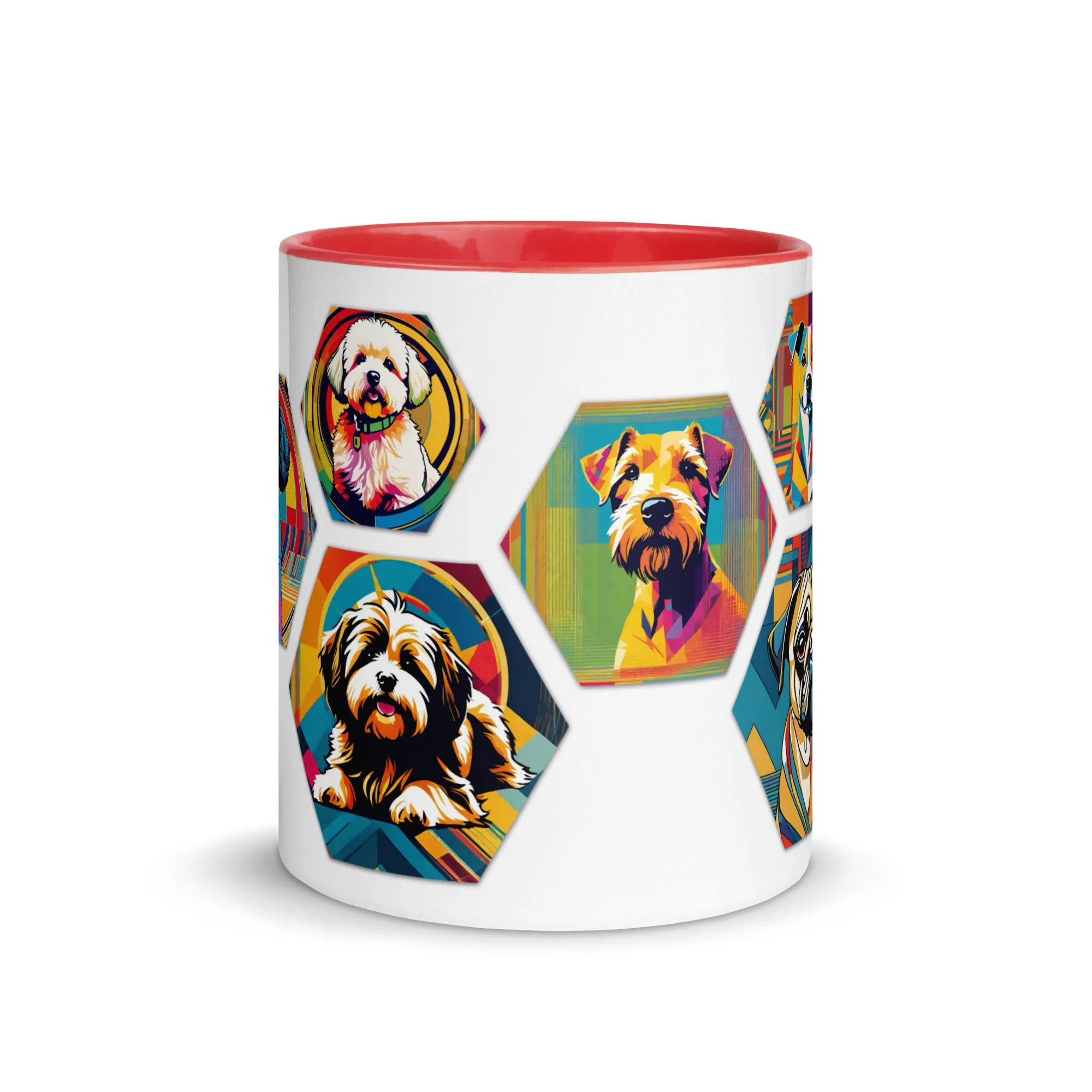 Mug with Color Inside - Little Pups