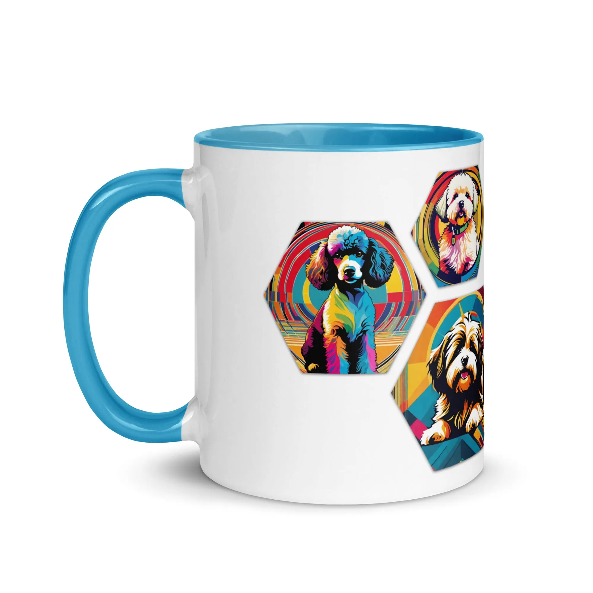 Mug with Color Inside - Little Pups