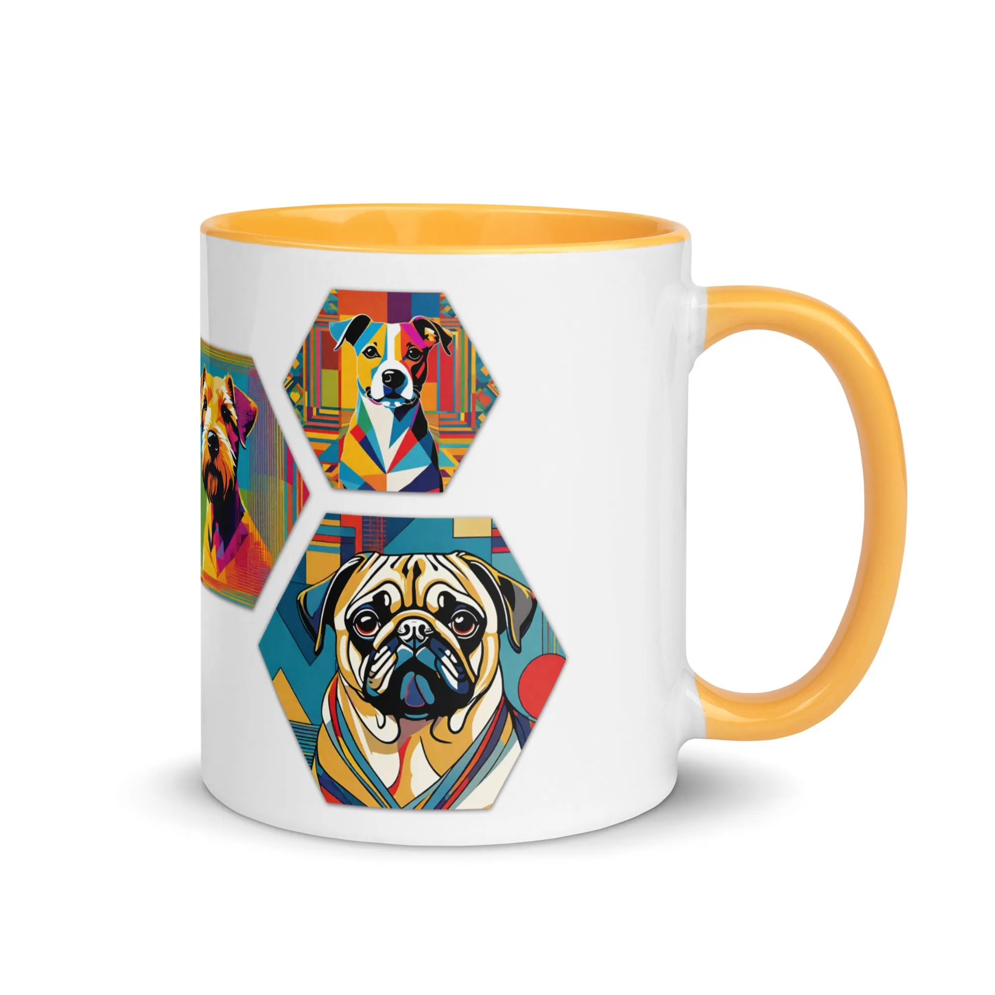 Mug with Color Inside - Little Pups