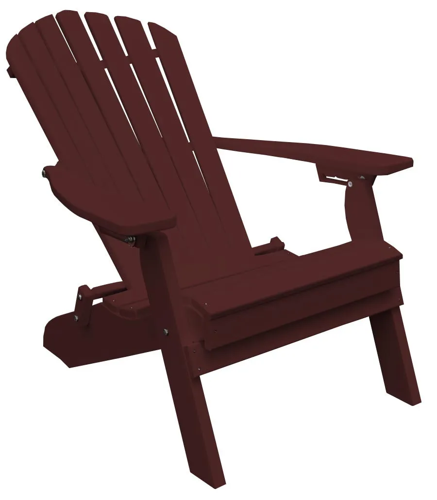 Reclining Folding Adirondack Chair - Poly