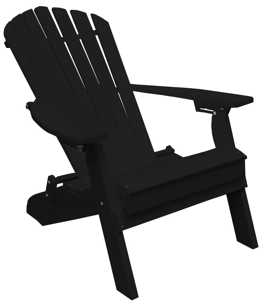 Reclining Folding Adirondack Chair - Poly