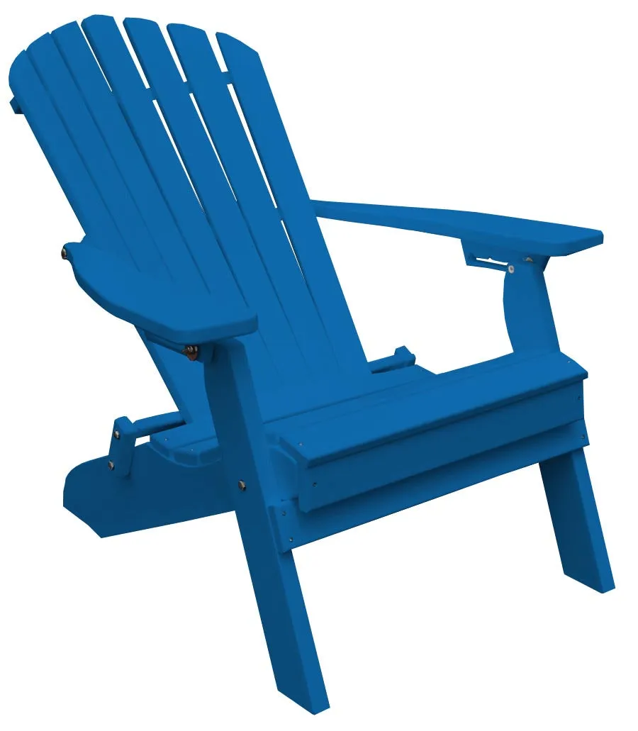Reclining Folding Adirondack Chair - Poly