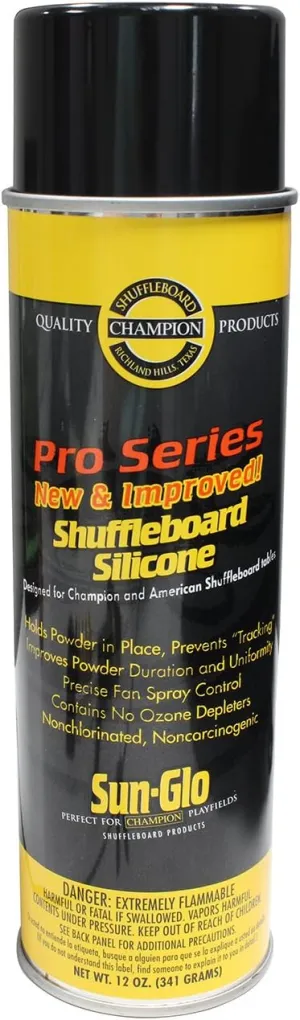 Sun-Glo Silicone Shuffleboard Spray