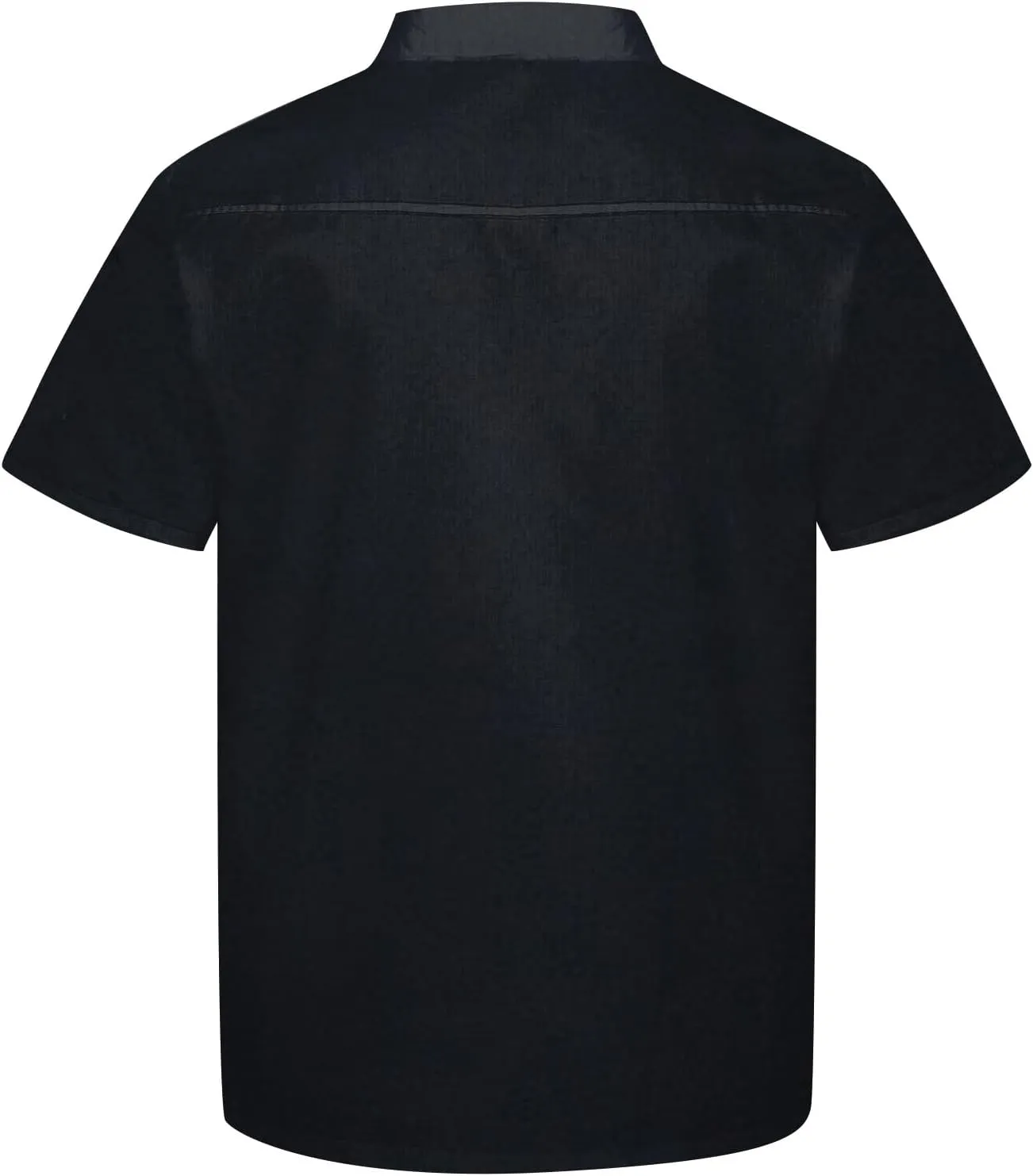 Unisex Chef Coat Short Sleeve Cook Shirts Restaurant Kitchen Food Service Uniform Chef Jacket for Men Women M-4XL